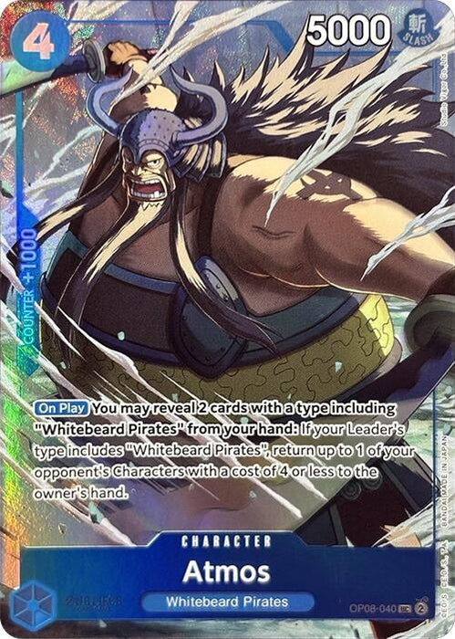 Atmos (Premium Card Collection -Best Selection Vol. 3-) (OP08-040) (Foil) [One Piece Promotion Cards]