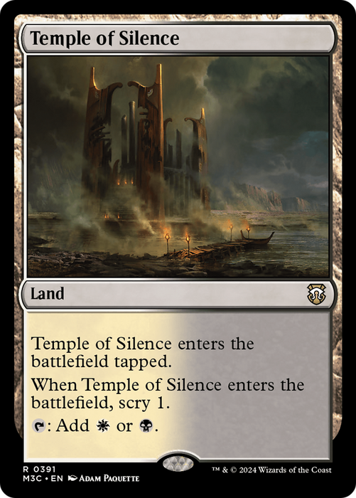 Temple of Silence [M3C-391] Foil - Modern Horizons 3 Commander