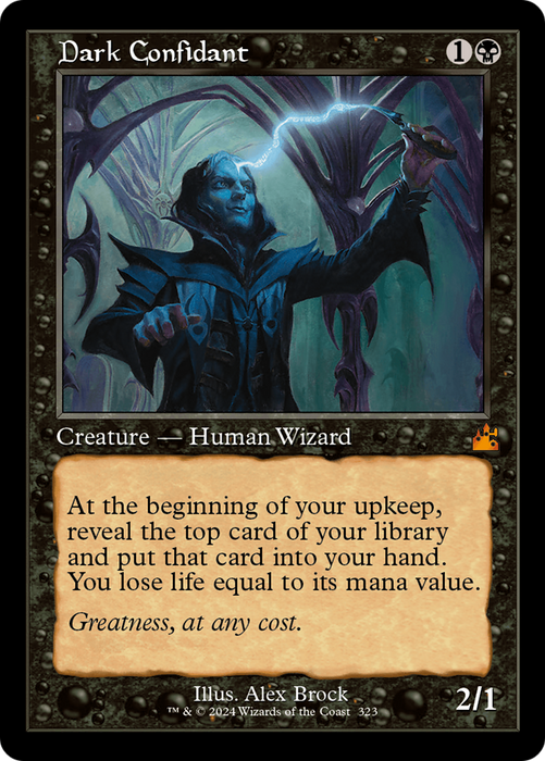 Dark Confidant [RVR-323] - Ravnica Remastered