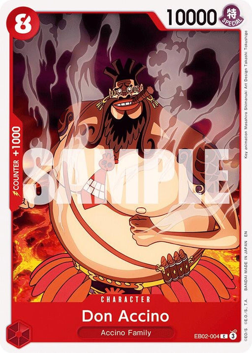 Image for Don Accino (EB02-004) [Extra Booster: Anime 25th Collection] - One Piece Card Game