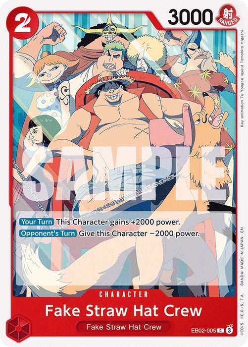 Image for Fake Straw Hat Crew (EB02-005) [Extra Booster: Anime 25th Collection] - One Piece Card Game