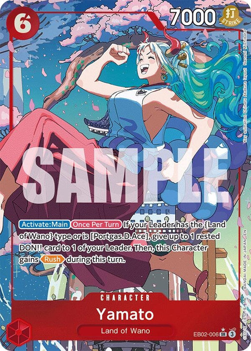 Yamato (Alternate Art) (EB02-006) (Foil) [Extra Booster: Anime 25th Collection]