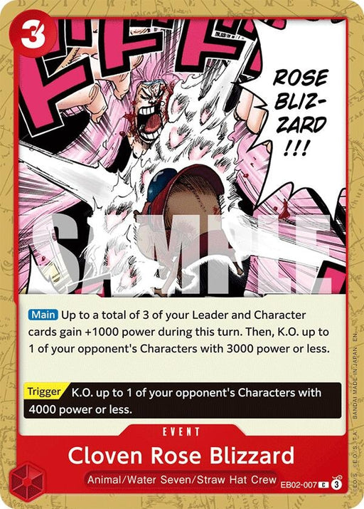 Image for Cloven Rose Blizzard (EB02-007) [Extra Booster: Anime 25th Collection] - One Piece Card Game