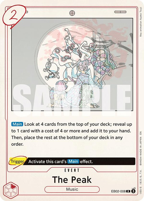 The Peak (EB02-008) (Foil) [Extra Booster: Anime 25th Collection]