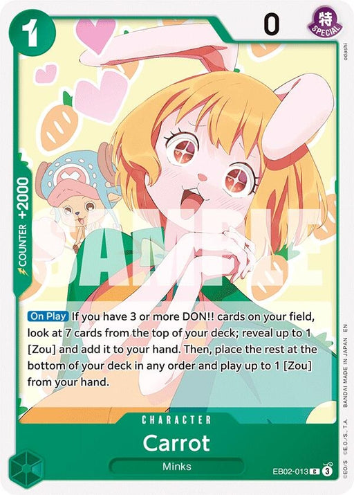Image for Carrot (EB02-013) [Extra Booster: Anime 25th Collection] - One Piece Card Game