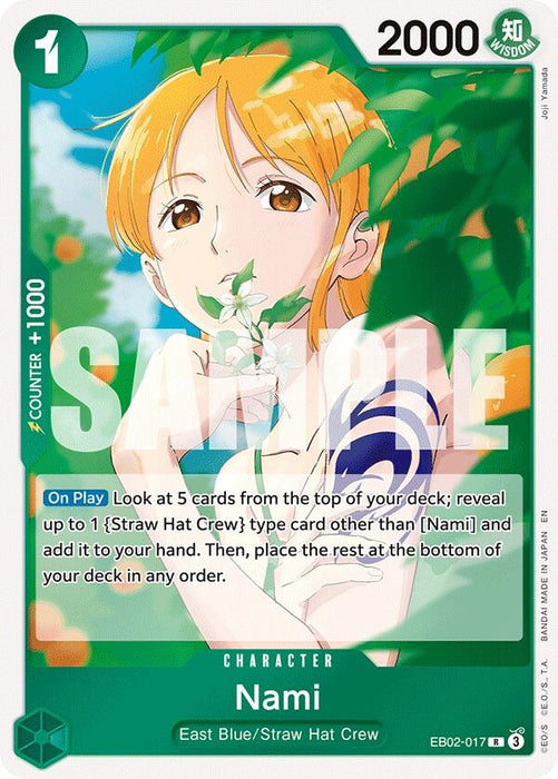 Nami (EB02-017) (Foil) [Extra Booster: Anime 25th Collection]
