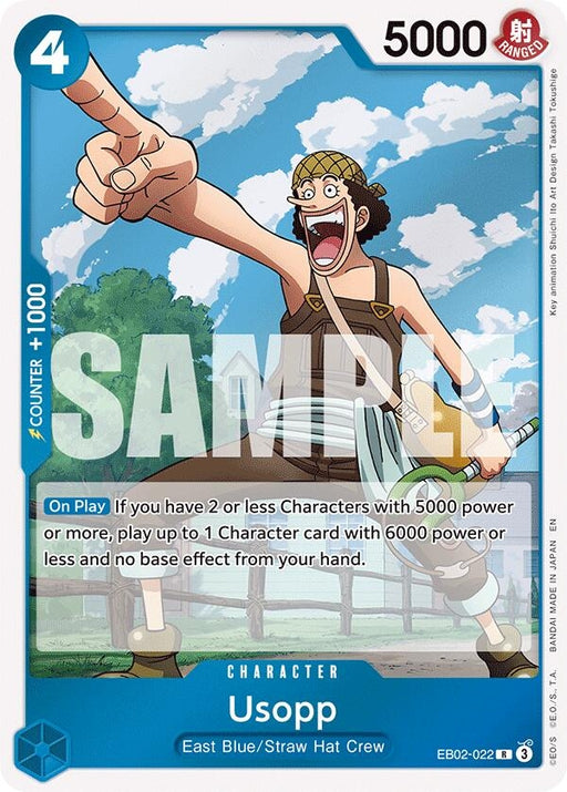 Image for Usopp (EB02-022) (Foil) [Extra Booster: Anime 25th Collection] - One Piece Card Game