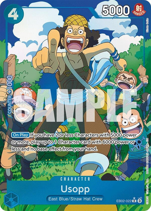 Usopp (Alternate Art) (EB02-022) (Foil) [Extra Booster: Anime 25th Collection]
