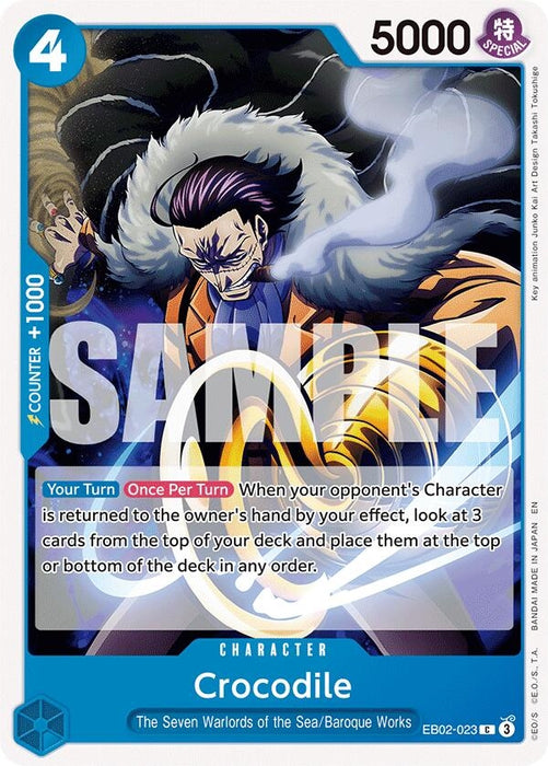 Image for Crocodile (EB02-023) [Extra Booster: Anime 25th Collection] - One Piece Card Game