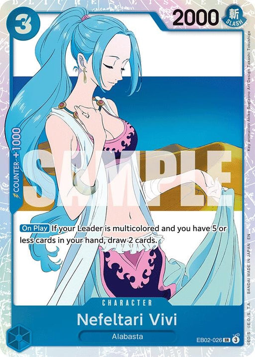 Image for Nefeltari Vivi (EB02-026) (Foil) [Extra Booster: Anime 25th Collection] - One Piece Card Game