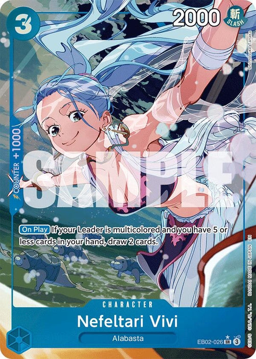 Nefeltari Vivi (Alternate Art) (EB02-026) (Foil) [Extra Booster: Anime 25th Collection]
