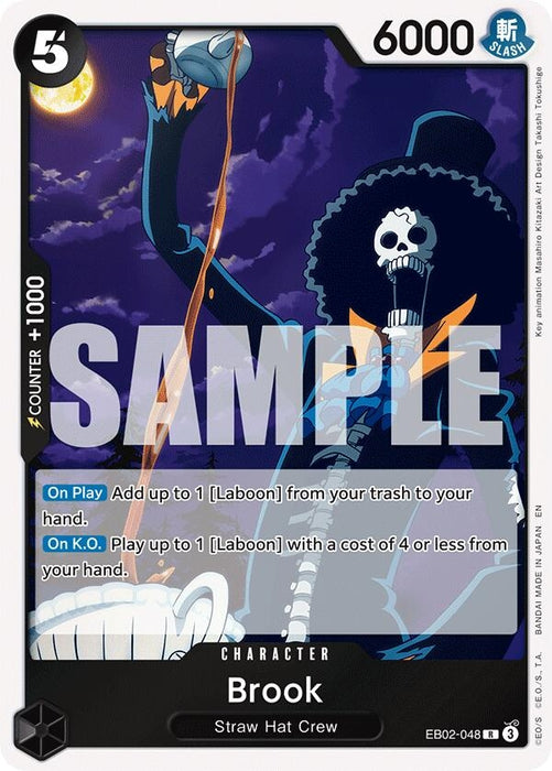 Brook (EB02-048) (Foil) [Extra Booster: Anime 25th Collection]