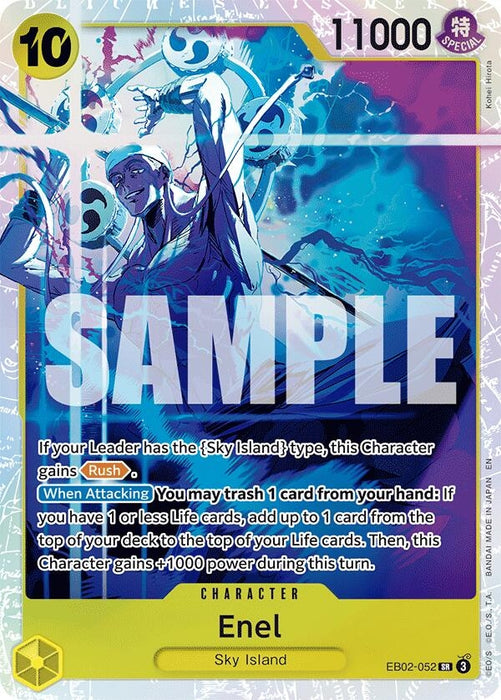 Enel (EB02-052) (Foil) [Extra Booster: Anime 25th Collection]