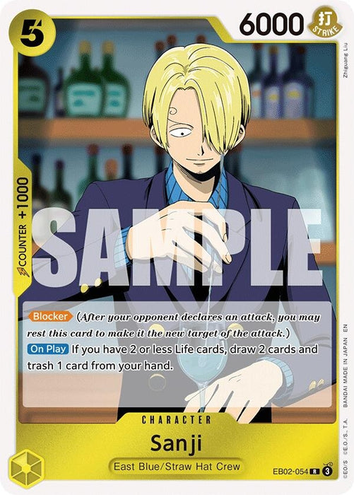 Image for Sanji (EB02-054) (Foil) [Extra Booster: Anime 25th Collection] - One Piece Card Game