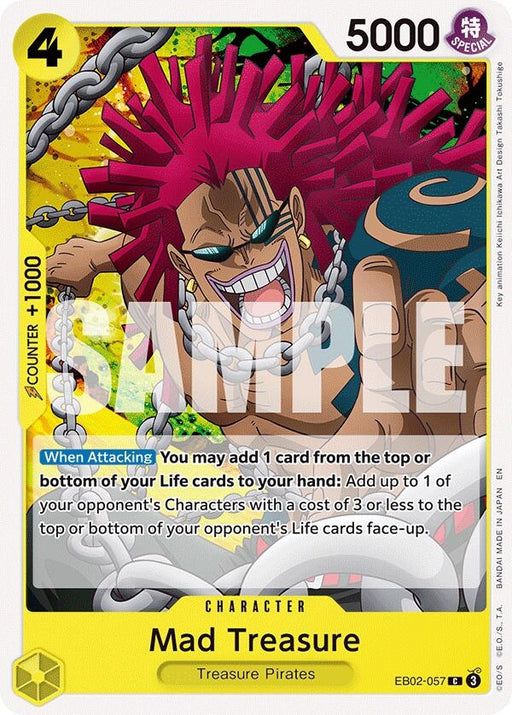 Image for Mad Treasure (EB02-057) [Extra Booster: Anime 25th Collection] - One Piece Card Game