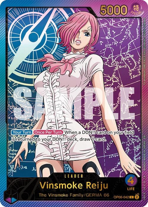 Image for Vinsmoke Reiju (SP) (OP06-042) (Foil) [Extra Booster: Anime 25th Collection] - One Piece Card Game