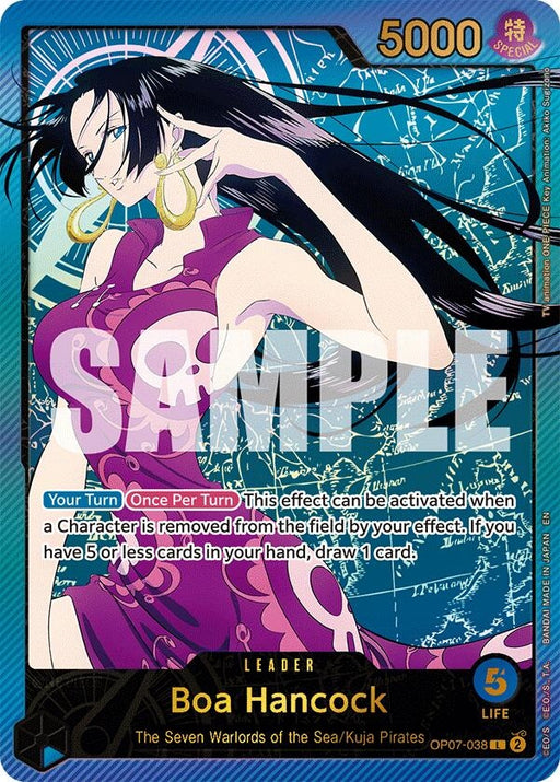 Image for Boa Hancock (SP) (OP07-038) (Foil) [Extra Booster: Anime 25th Collection] - One Piece Card Game