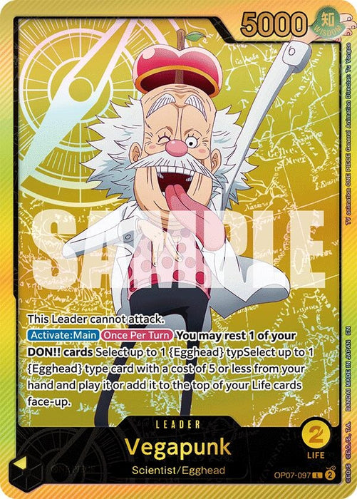 Vegapunk (SP) (OP07-097) (Foil) [Extra Booster: Anime 25th Collection]