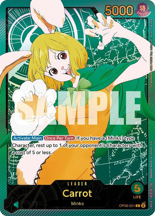 Carrot (SP) (OP08-021) (Foil) [Extra Booster: Anime 25th Collection]
