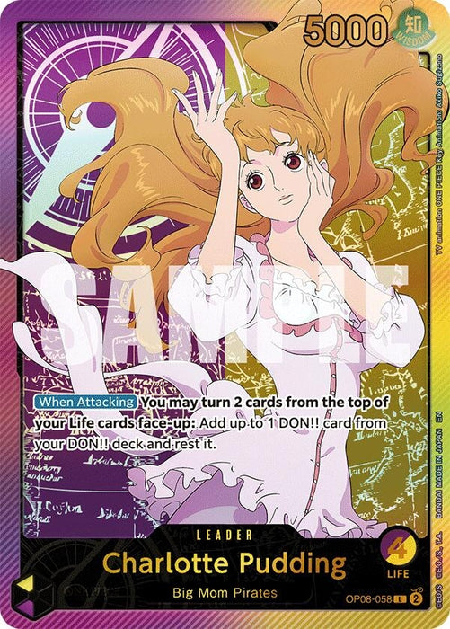 Charlotte Pudding (SP) (OP08-058) (Foil) [Extra Booster: Anime 25th Collection]
