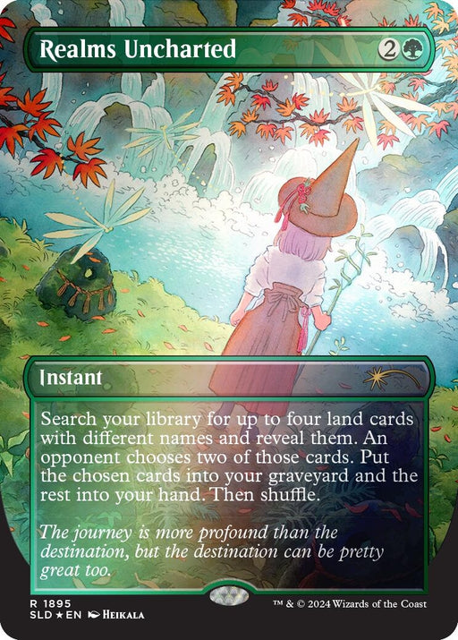 Image for Realms Uncharted (Rainbow Foil) (1895) (Foil) [Secret Lair Drop Series] - Magic: The Gathering