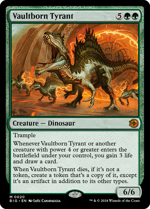 Vaultborn Tyrant [BIG-020] Foil - The Big Score