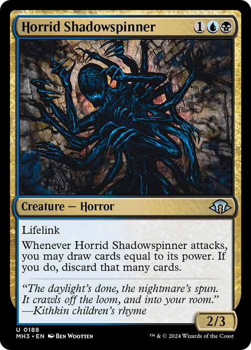 Horrid Shadowspinner [MH3-188] - Modern Horizons 3