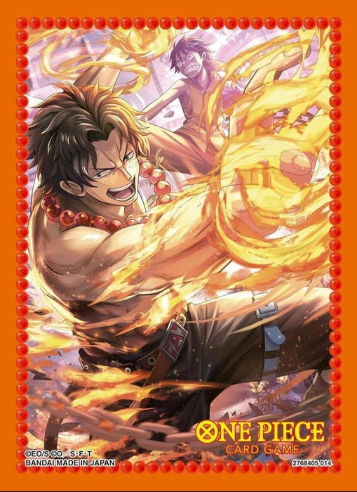 One Piece CG Sleeves Set 10 - Portgas.D.Ace (70-Pack)
