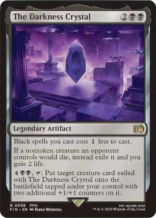 Image for The Darkness Crystal (96) (Foil) [FINAL FANTASY] - Magic: The Gathering