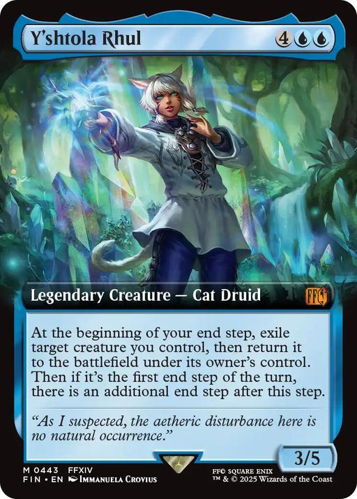 Image for Y'shtola Rhul (Extended Art) (443) [FINAL FANTASY] - Magic: The Gathering