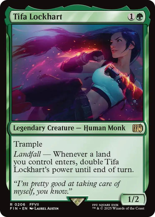 Image for Tifa Lockhart (206) (Foil) [FINAL FANTASY] - Magic: The Gathering