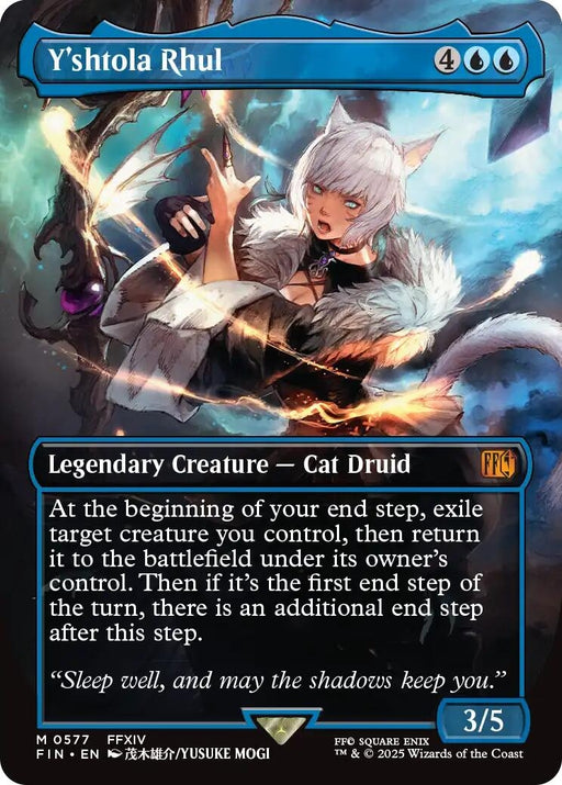 Image for Y'shtola Rhul (Borderless) (577) [FINAL FANTASY] - Magic: The Gathering