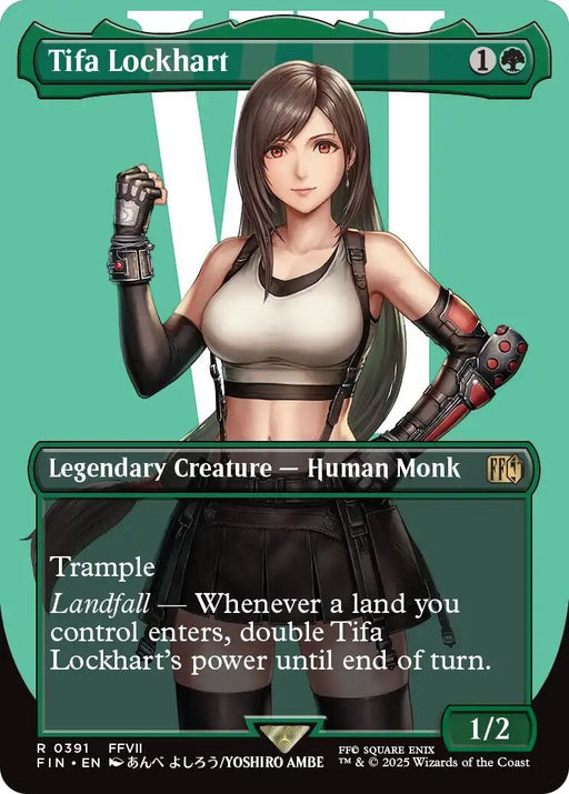 Image for Tifa Lockhart (Borderless) (391) [FINAL FANTASY] - Magic: The Gathering