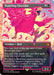 Image for Traveling Chocobo (Borderless) (Neon Ink Pink) (551b) (Foil) [FINAL FANTASY] - Magic: The Gathering