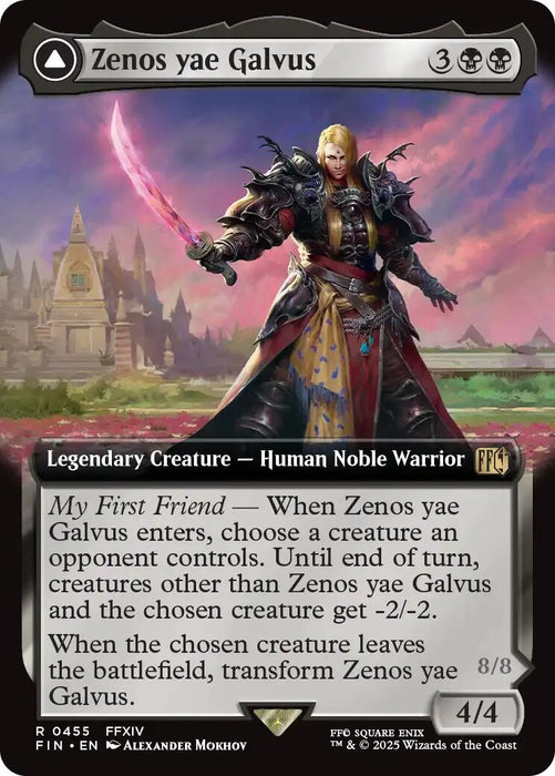 Image for Zenos yae Galvus (Extended Art) (455) (Foil) [FINAL FANTASY] - Magic: The Gathering
