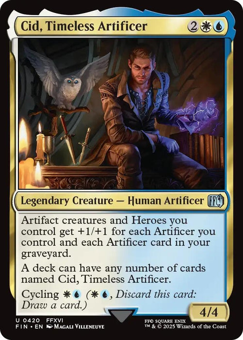 Image for Cid, Timeless Artificer (0420) (420) [FINAL FANTASY] - Magic: The Gathering