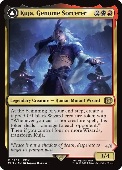 Image for Kuja, Genome Sorcerer (232) (Foil) [FINAL FANTASY] - Magic: The Gathering