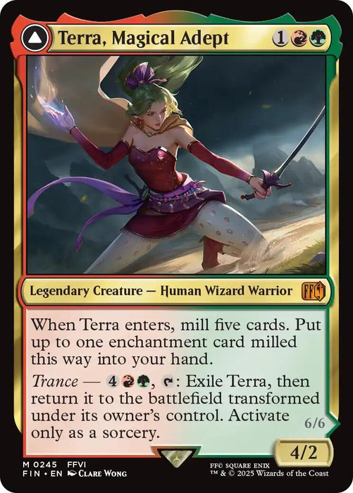 Image for Terra, Magical Adept (245) [FINAL FANTASY] - Magic: The Gathering