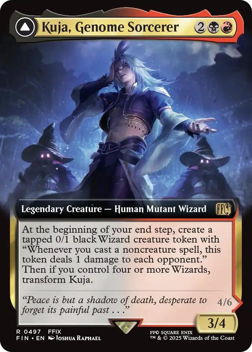 Image for Kuja, Genome Sorcerer (Extended Art) (497) (Foil) [FINAL FANTASY] - Magic: The Gathering