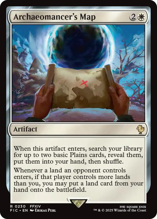 Image for Archaeomancer's Map (230) [FINAL FANTASY] - Magic: The Gathering