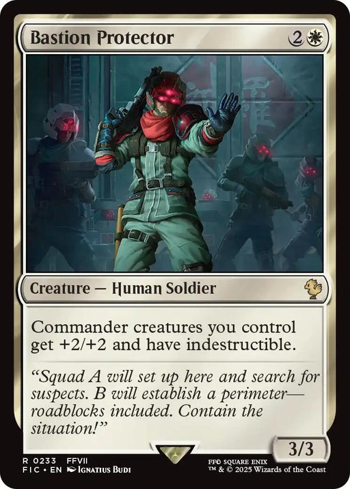 Image for Bastion Protector (233) [FINAL FANTASY] - Magic: The Gathering