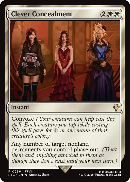 Image for Clever Concealment (236) [FINAL FANTASY] - Magic: The Gathering