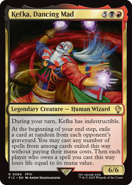 Image for Kefka, Dancing Mad (84) [FINAL FANTASY] - Magic: The Gathering