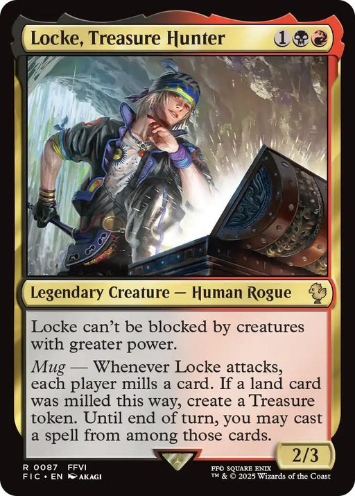 Image for Locke, Treasure Hunter (87) [FINAL FANTASY] - Magic: The Gathering