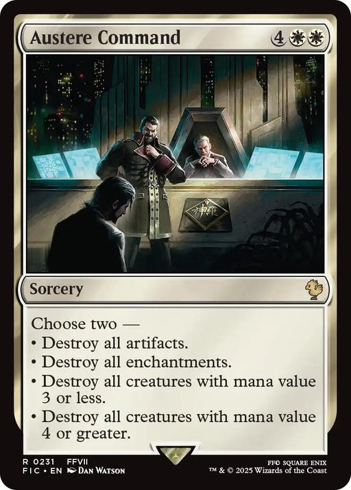 Image for Austere Command (231) [FINAL FANTASY] - Magic: The Gathering