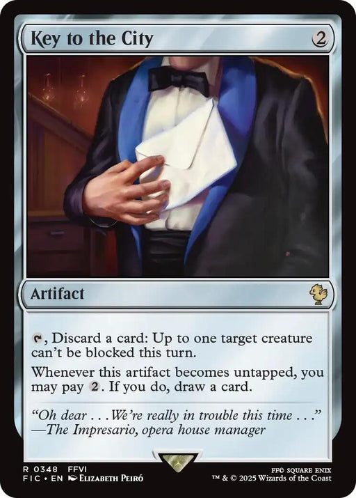 Image for Key to the City (348) [FINAL FANTASY] - Magic: The Gathering