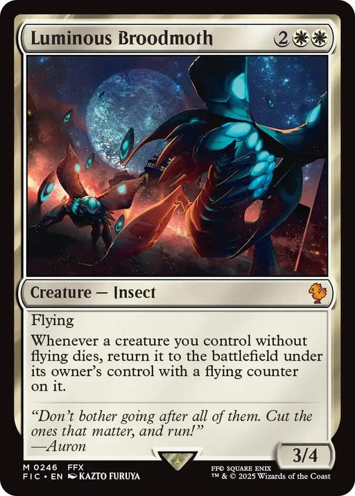 Image for Luminous Broodmoth (246) [FINAL FANTASY] - Magic: The Gathering
