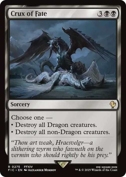 Image for Crux of Fate (275) [FINAL FANTASY] - Magic: The Gathering