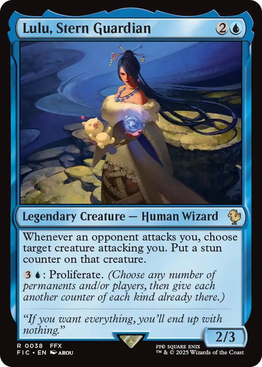 Image for Lulu, Stern Guardian (38) [FINAL FANTASY] - Magic: The Gathering
