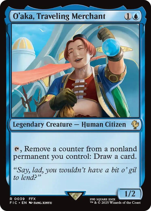 Image for O'aka, Traveling Merchant (39) [FINAL FANTASY] - Magic: The Gathering
